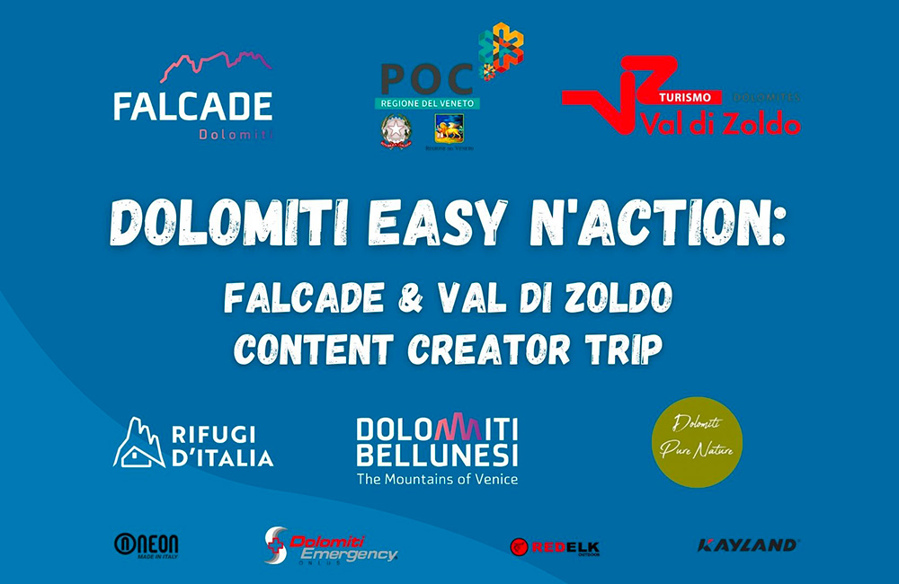 Dolomiti Easy n'Action - Cinque content creator sulle Dolomiti